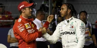 Foto zur News: Vettel wünscht Hamilton WM-Titel mit Ferrari: "Drücke ihm die Daumen"