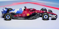 Foto zur News: Sonderlackierung für Titelsponsor: &quot;Blauer&quot; Ferrari in Miami