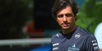 Foto zur News: Im Williams FW45: Carlos Sainz weiht neuen Formel-1-Kurs in Madrid ein