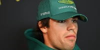 Foto zur News: Kaugummi &amp; Flunsch: Bizarrer Auftritt von Lance Stroll bei der Pressekonferenz