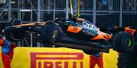 Foto zur News: &quot;Etwas fies&quot;: Piastri laut Villeneuve mit Teilschuld am McLaren-Crash
