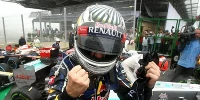 Foto zur News: Bundeskanzlerin Merkel gratuliert Vettel