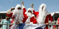 Foto zur News: Santa statt Samba beim WM-Finale