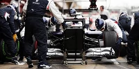 Foto zur News: Williams: Boxengasse wird zum Übungsplatz