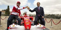 Foto zur News: Fisichella und Co. bei "Peace Road Show" in Jerusalem