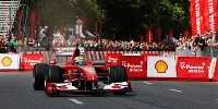 Foto zur News: 15.000 Fans feiern Ferrari in Polen