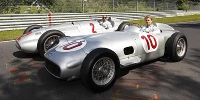Foto zur News: Rosberg & Hamilton auf Fangios Spuren