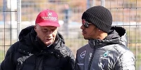 Foto zur News: Lauda nahm Hamilton im Privatjet mit