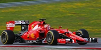 Foto zur News: Spielberg-Test: Debütant Fuoco beschädigt Ferrari bei Crash