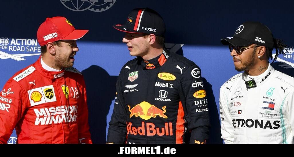 Zweite oder dritte Pole? Vettel und Hamilton witzeln mit Verstappen