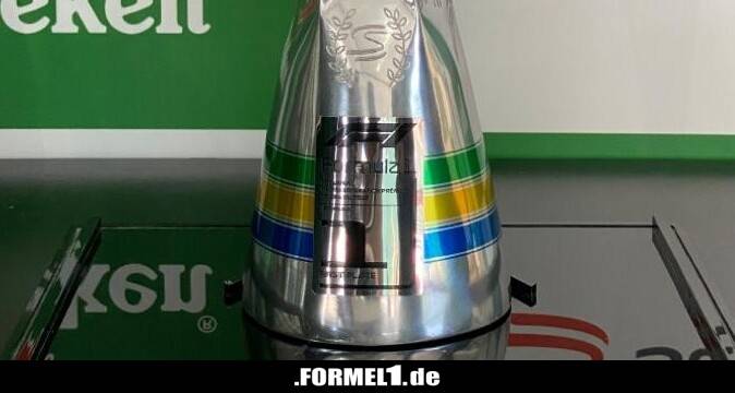 Formel-1-Liveticker: Siegerpokal als Hommage an Ayrton Senna!
