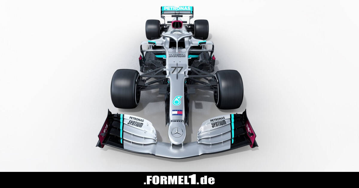 Mercedes-Präsentation 2020: Neues Formel-1-Auto W11 ...