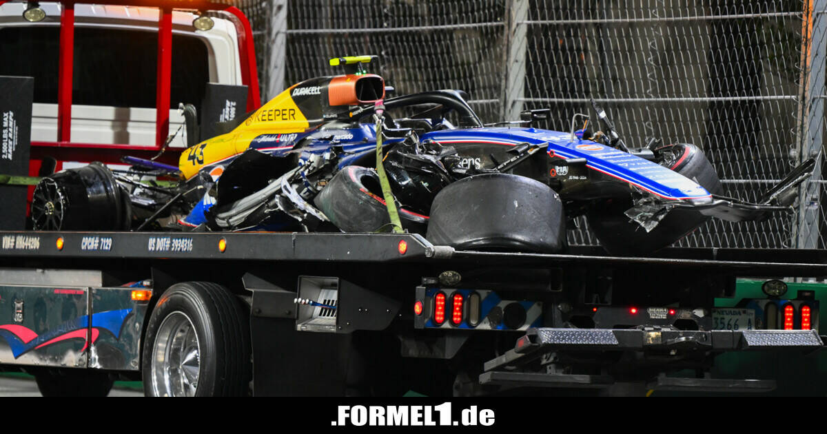 Formel1Liveticker Unfall mit mehr als 50g Verpasst Colapinto das