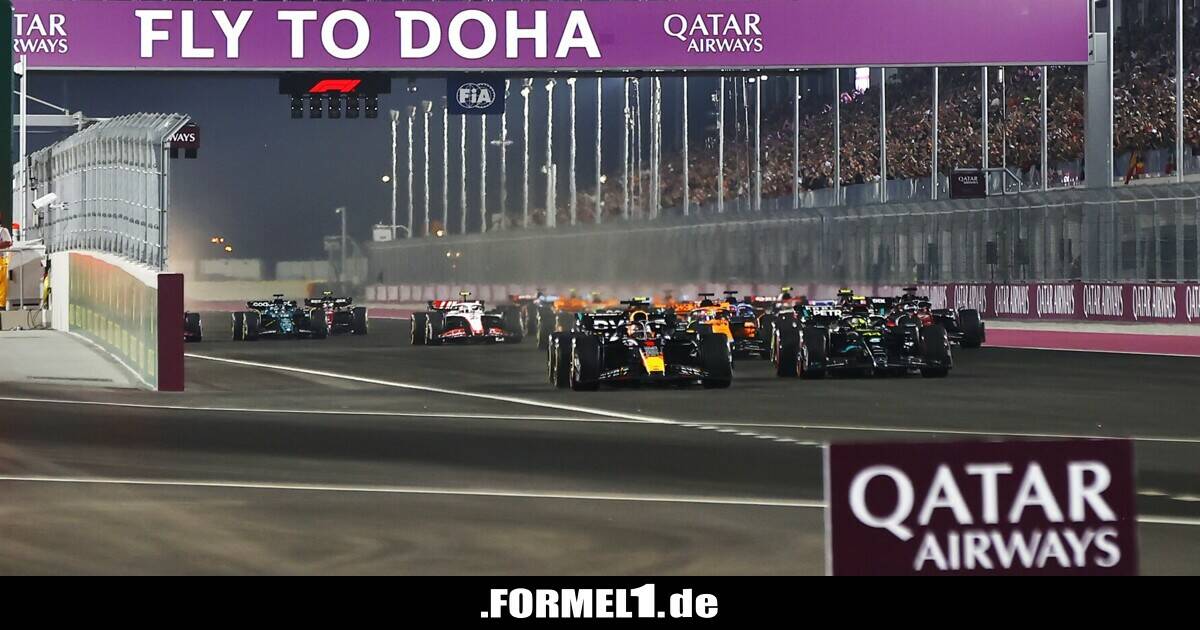 Live im TV und Stream Alle TVInfos zum Formel1Rennen in Katar 2024