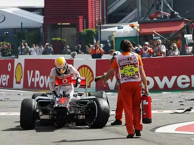 Foto zur News: Alonso erstmals k.o.: Button gewinnt in Belgien