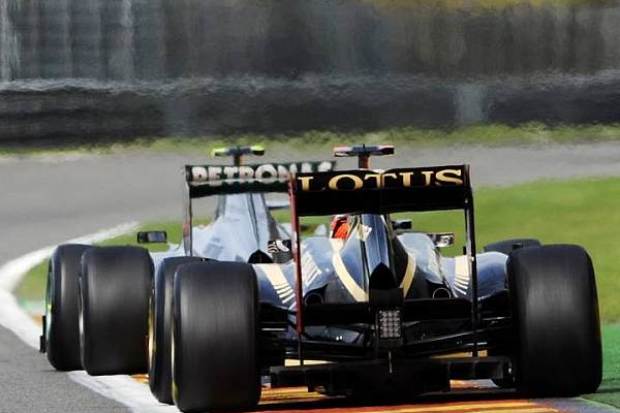 Foto zur News: Lotus: Grosjean-Manöver überschattet Podium