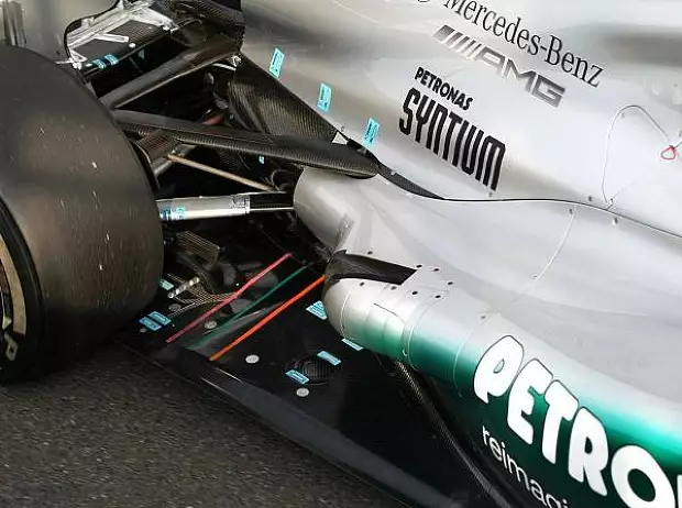 Foto zur News: Rosberg muss als Versuchskaninchen herhalten