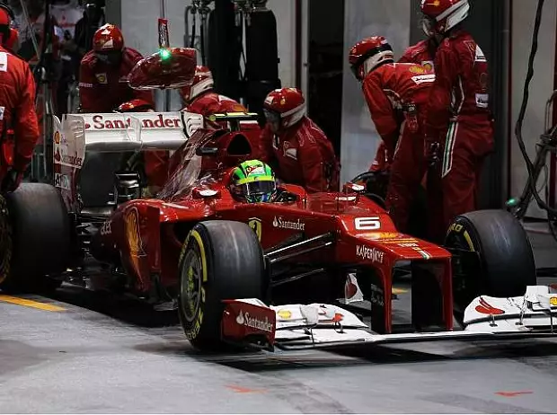 Foto zur News: Trotz Podium: Ferrari will die Performance verbessern