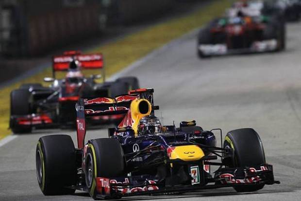 Foto zur News: Vettels Beinahe-Crash: War Ricciardo schuld?
