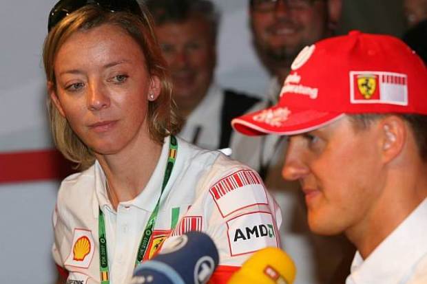 Sabine Kehm und Michael Schumacher Sabine Kehm und Michael Schumacher