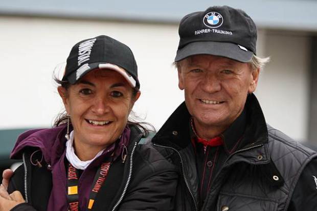 Silvia Arias und Marc Surer Silvia Arias und Marc Surer