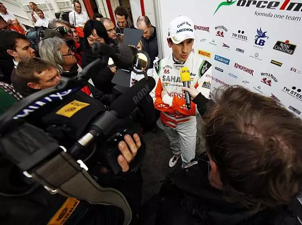 Foto zur News: Comeback geglückt: Sutil schneller als di Resta