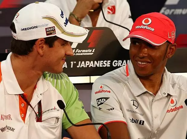 Foto zur News: Sutil: "Hamilton muss mal erwachsen werden"