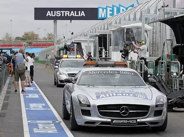 Foto zur News: Mercedes sorgt für maximale Sicherheit in der Formel 1