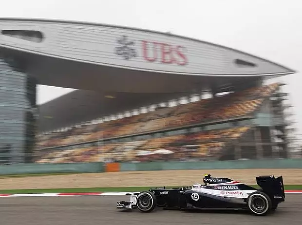 Foto zur News: Williams will in China Boden gutmachen