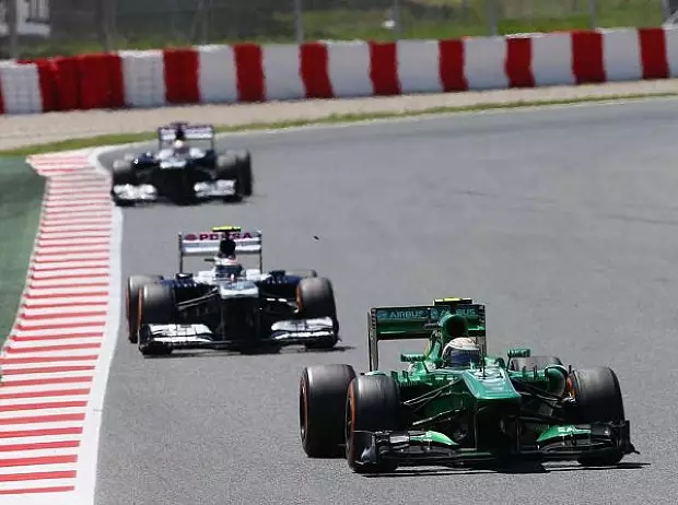 Foto zur News: Caterham knapp am Ziel: Fast den Williams geschlagen...