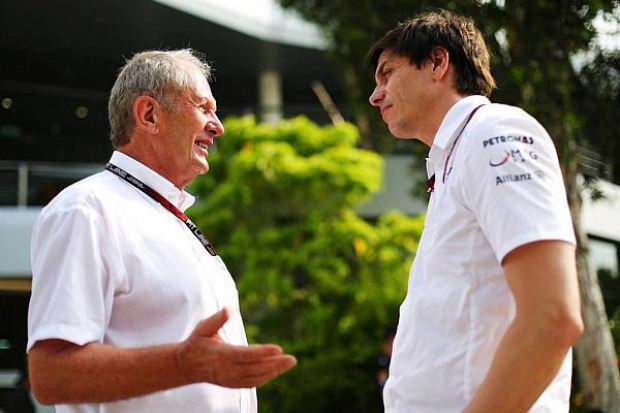 Helmut Marko, Toto Wolff Helmut Marko, Toto Wolff