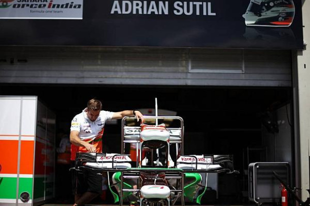 Foto zur News: Force India: Gelingt das Heimspiel von Sutil?