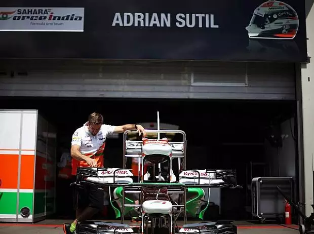 Foto zur News: Force India: Gelingt das Heimspiel von Sutil?