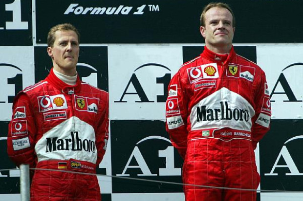 Michael Schumacher, Rubens Barrichello Michael Schumacher, Rubens Barrichello