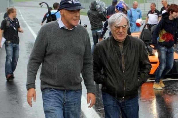 Niki Lauda, Bernie Ecclestone Niki Lauda, Bernie Ecclestone