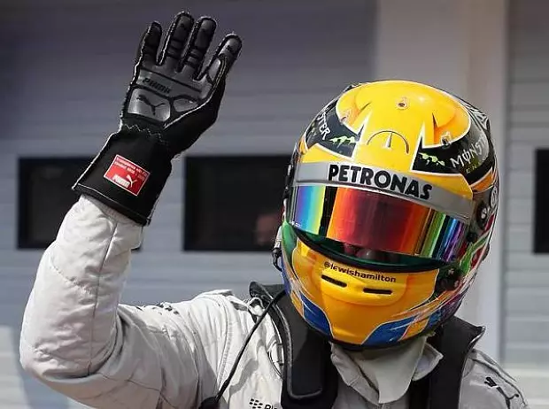 Foto zur News: Hamilton überrascht sich selbst: Pole-Position in Ungarn