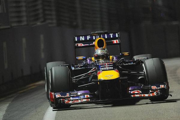 Foto zur News: Vettel im großen Siegerinterview: "Alles harte Arbeit"