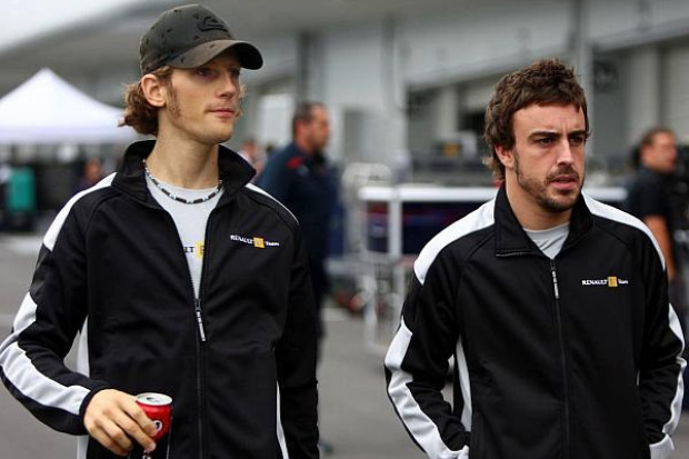 Foto zur News: Grosjean 2.0 für Vettel und Alonso keine Überraschung