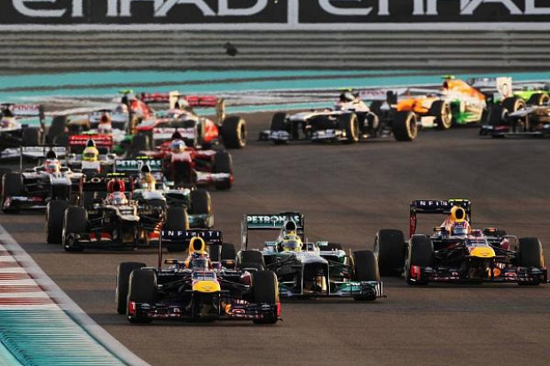 Foto zur News: Rekordjäger: Vettel dominiert in Abu Dhabi