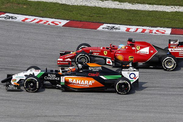 Foto zur News: Vettel chancenlos: Mercedes-Doppelsieg in Malaysia