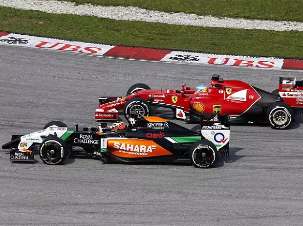 Foto zur News: Vettel chancenlos: Mercedes-Doppelsieg in Malaysia