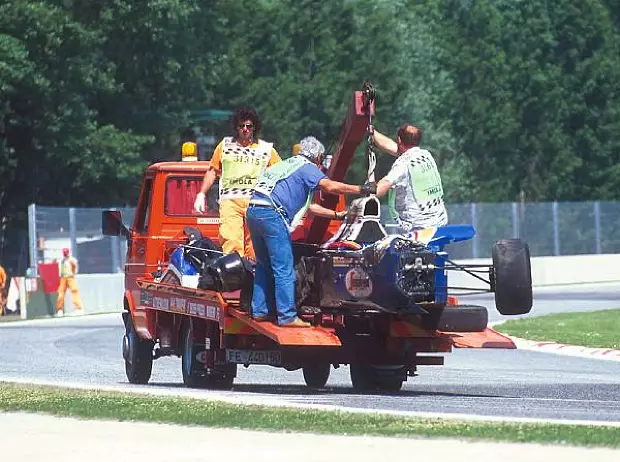 Foto zur News: Ayrton Sennas Tod in Imola 1994: Anatomie eines Falls