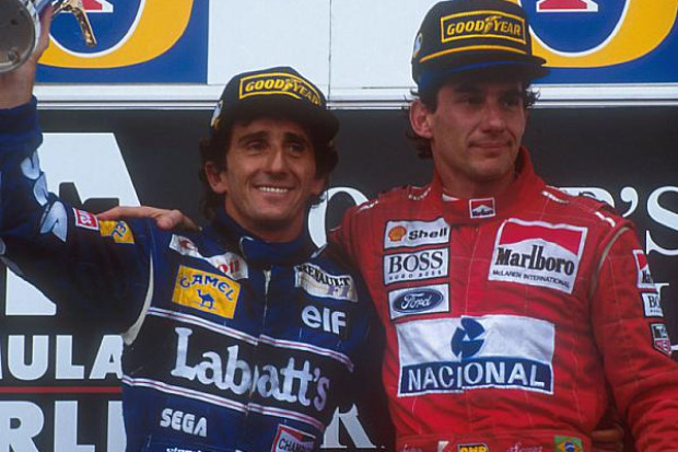 Foto zur News: Prost erinnert sich an Senna: Als der Feind zum Freund wurde