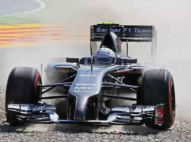 Foto zur News: Sauber in Spanien schneller, aber unzuverlässig