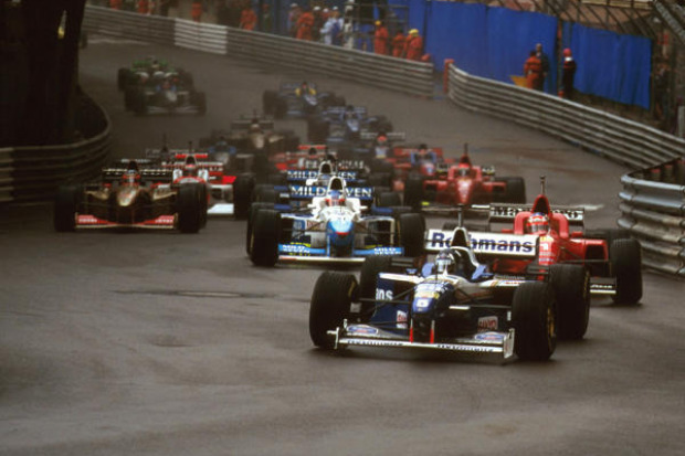 Foto zur News: 1996: Ein Monaco-Grand-Prix für die Ewigkeit