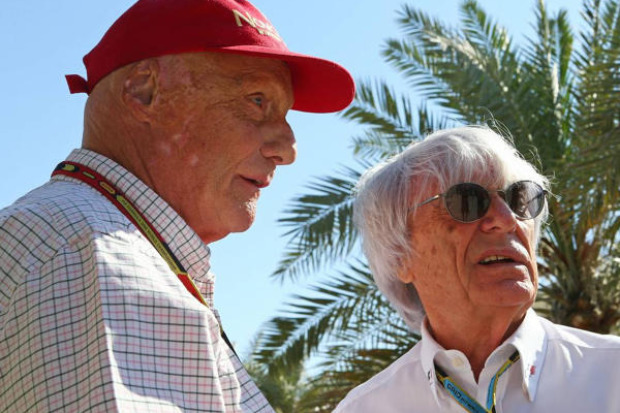 Niki Lauda, Bernie Ecclestone