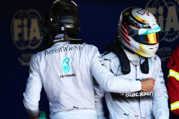 Foto zur News: Rosberg vs. Hamilton: Schnell geparkt ist halb gewonnen?