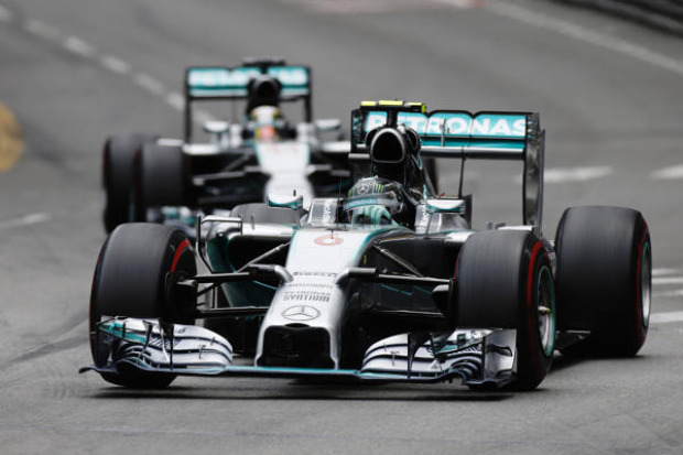 Foto zur News: Monaco: Rosberg schlägt zurück, Hamilton chancenlos