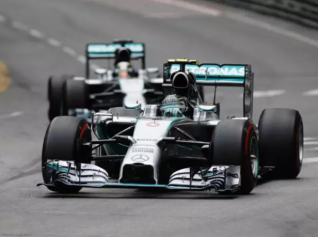 Foto zur News: Monaco: Rosberg schlägt zurück, Hamilton chancenlos