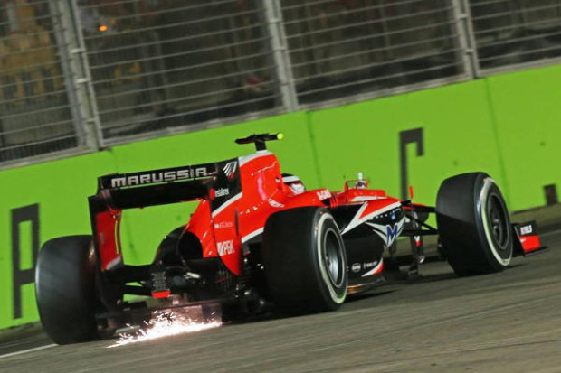 Foto zur News: Rossi dockt bei Marussia an